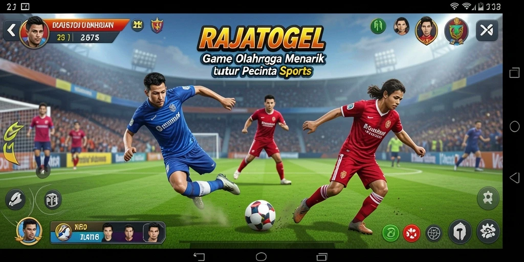 Tampilan menarik dari gameplay RAJATOGEL yang menampilkan aksi olahraga.