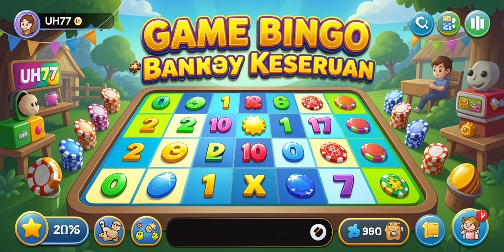 Tampilan gameplay Bingo UH77 yang seru dan menarik.